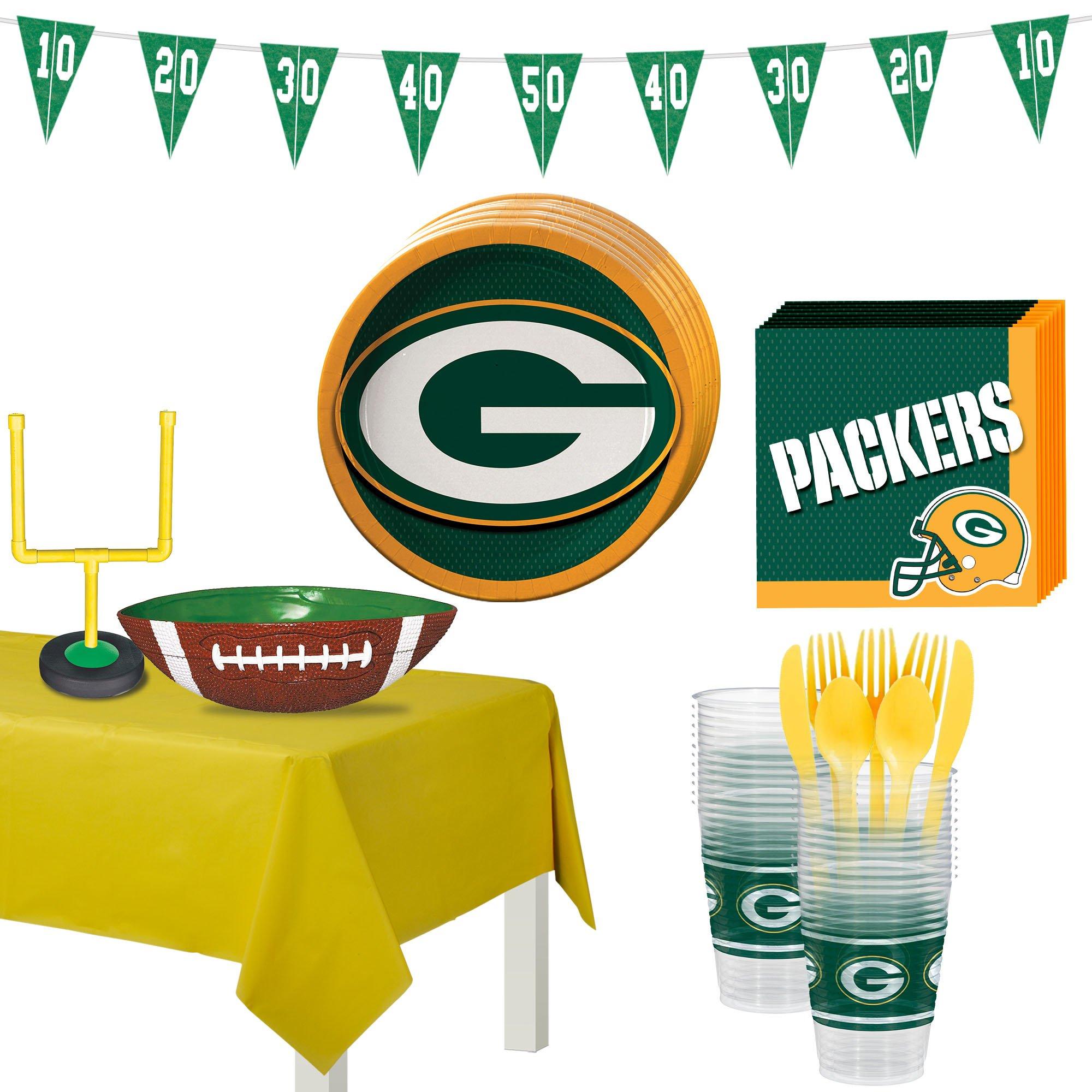 Green Bay Packers Party Supplies Pack